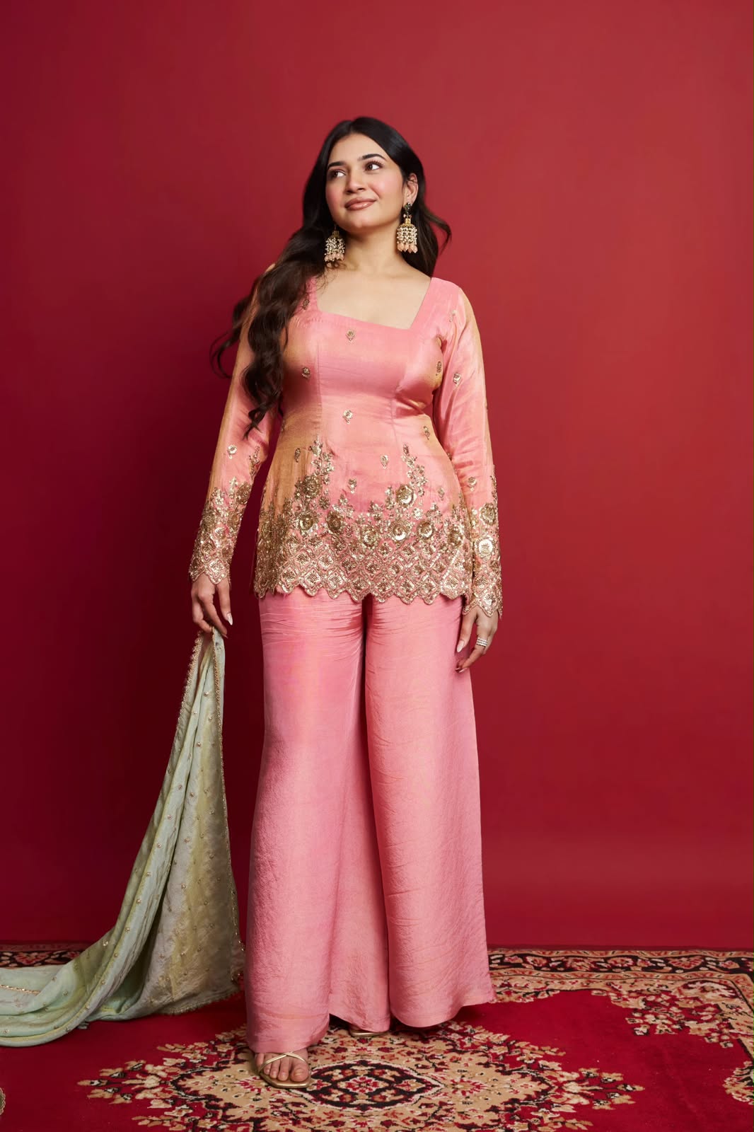 Rosette Royale 3-Piece Coordinated Ethnic Set