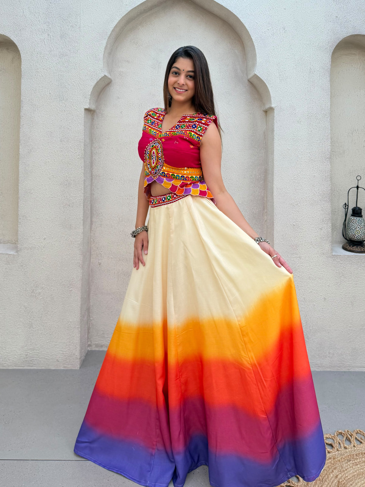 Navratri Special Pure Cotton Lehenga Choli