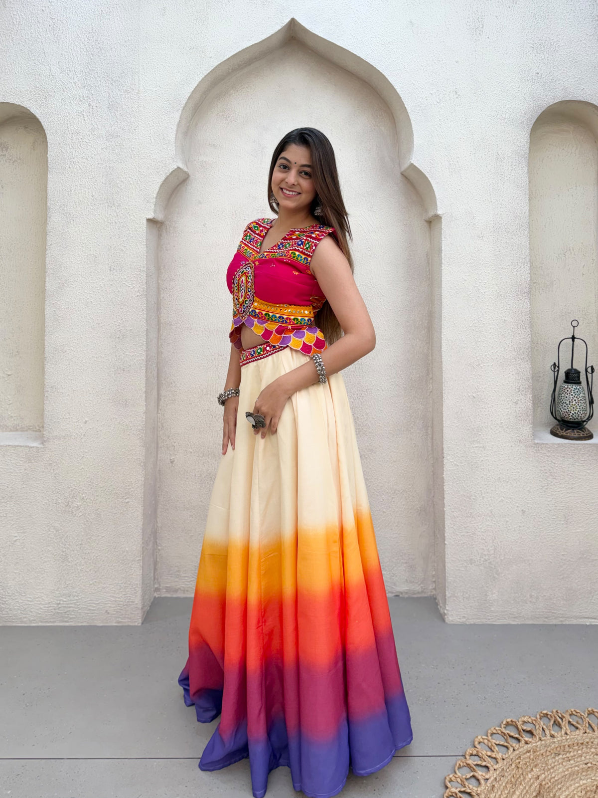 Navratri Special Pure Cotton Lehenga Choli