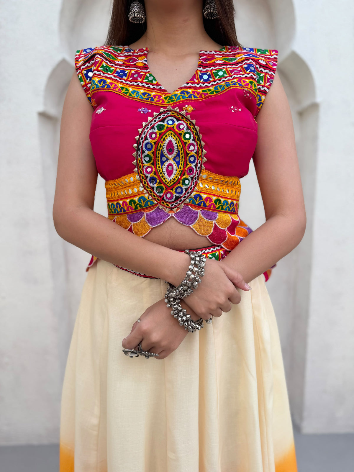 Navratri Special Pure Cotton Lehenga Choli