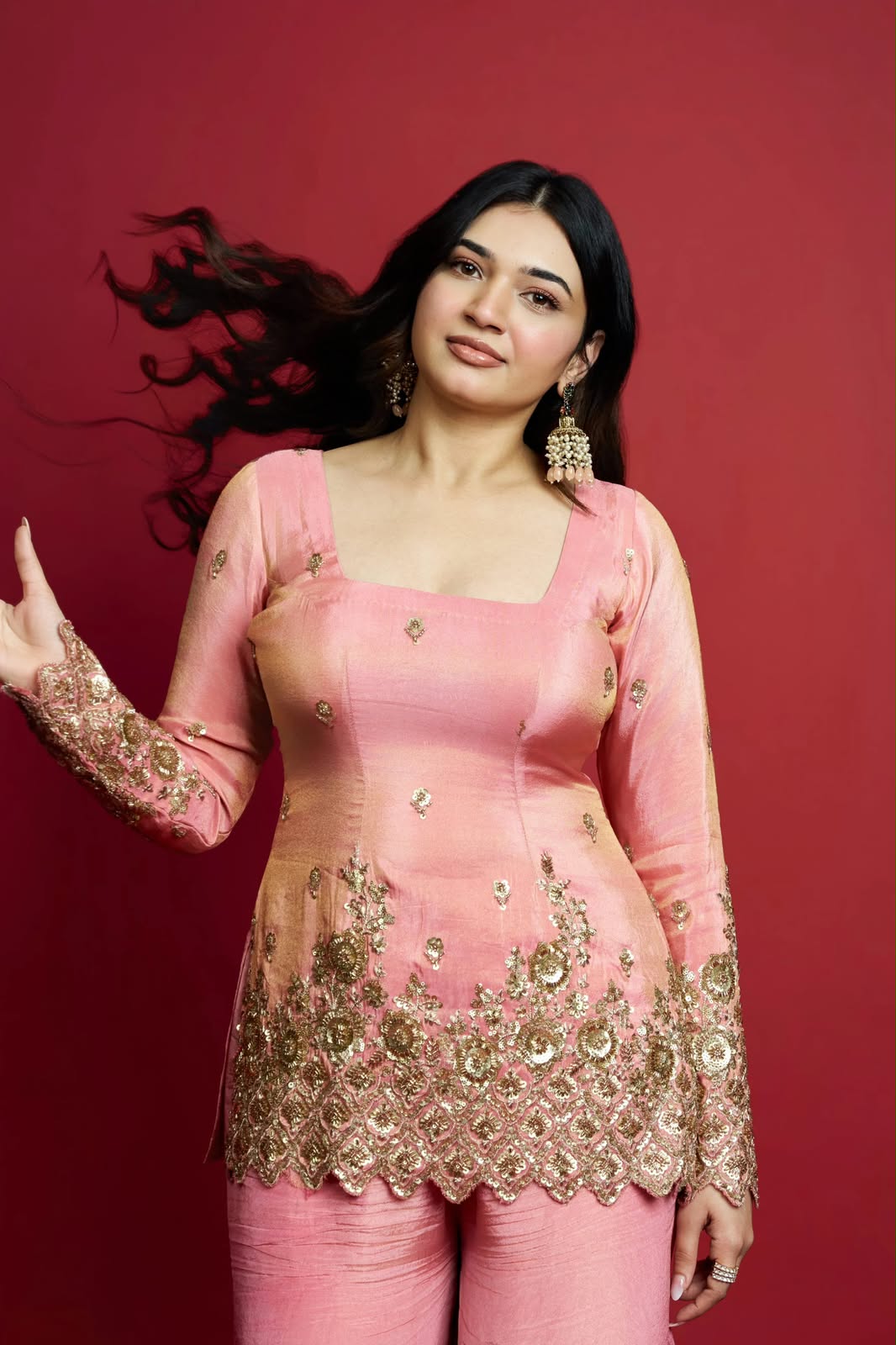 Rosette Royale 3-Piece Coordinated Ethnic Set