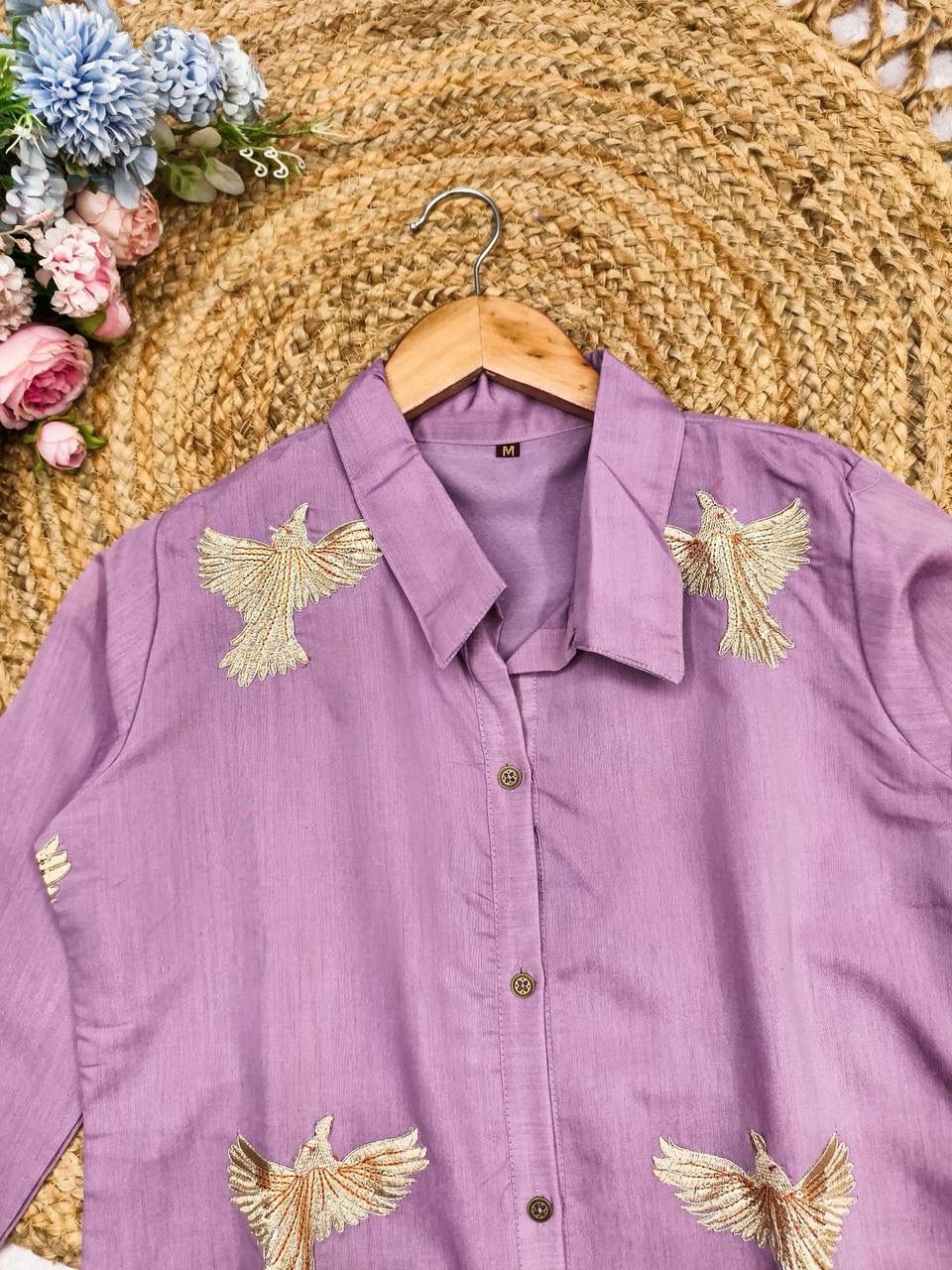 Kurti Palazzo Set Roman Silk
