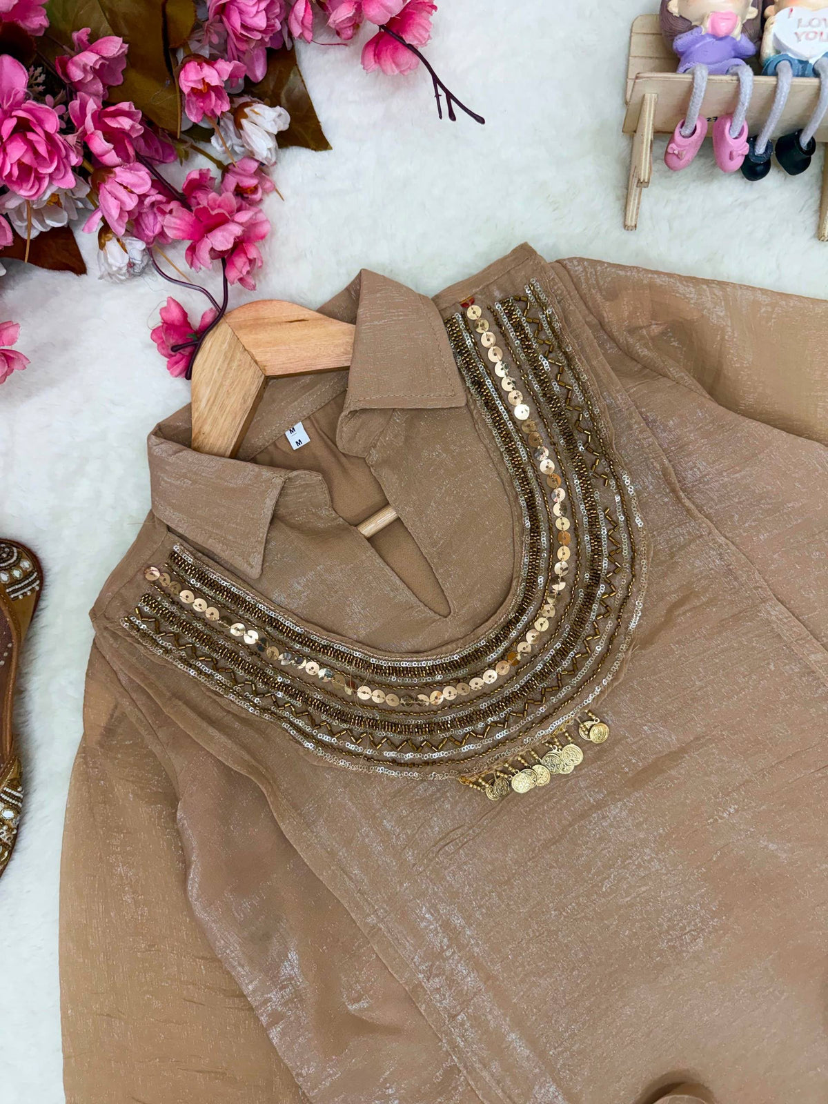 Kurti, Shrug & Plazzo Set