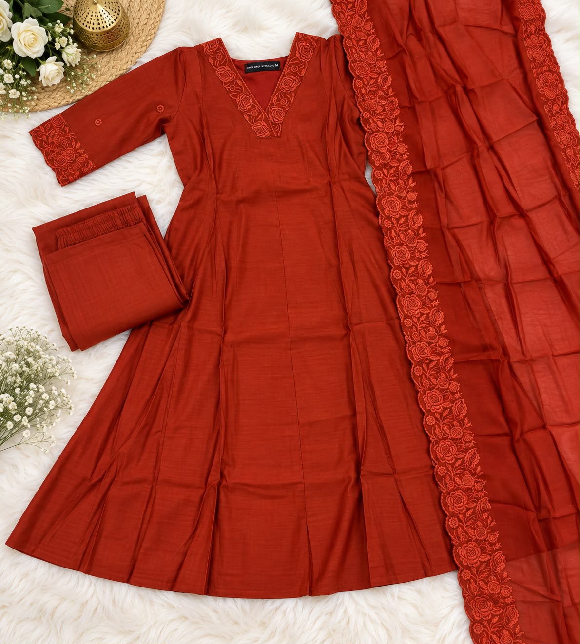 Garima Mul Chanderi Suit Set