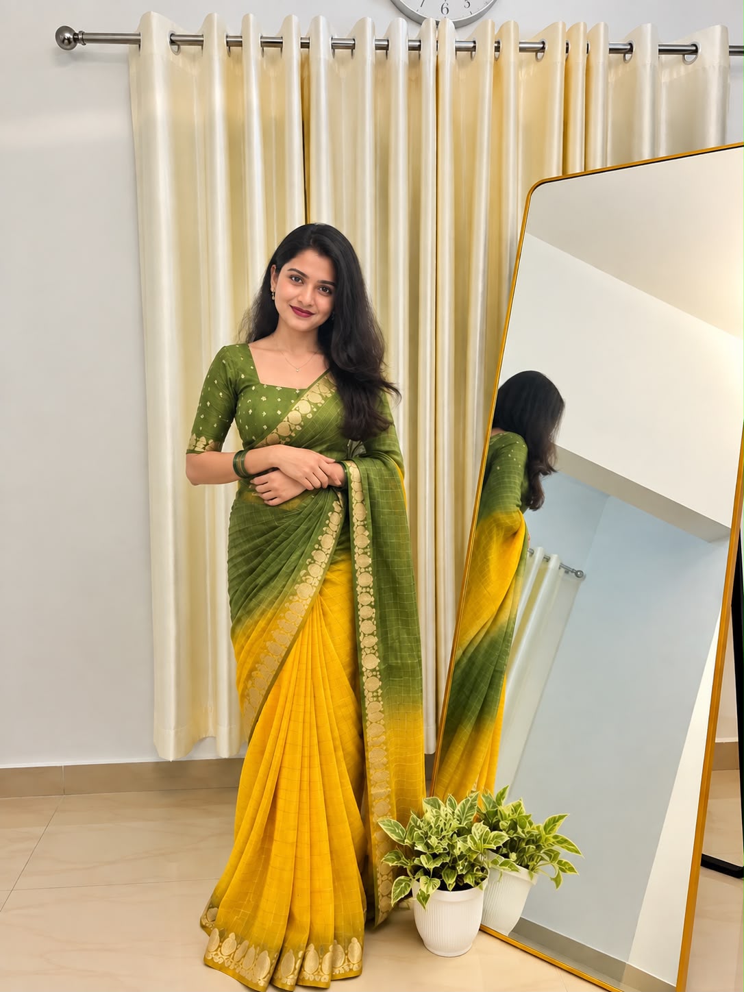 Designer Saree with Heavy Hand Work