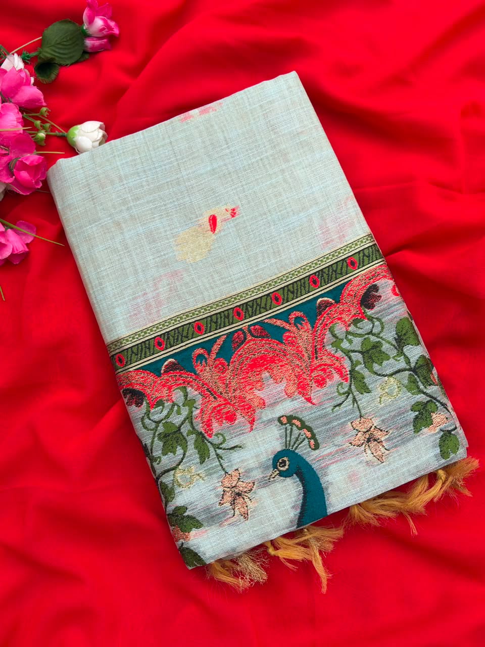 Pure Jamdani Silk Saree Anupama
