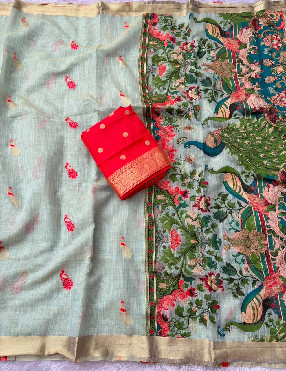 Pure Jamdani Silk Saree Anupama