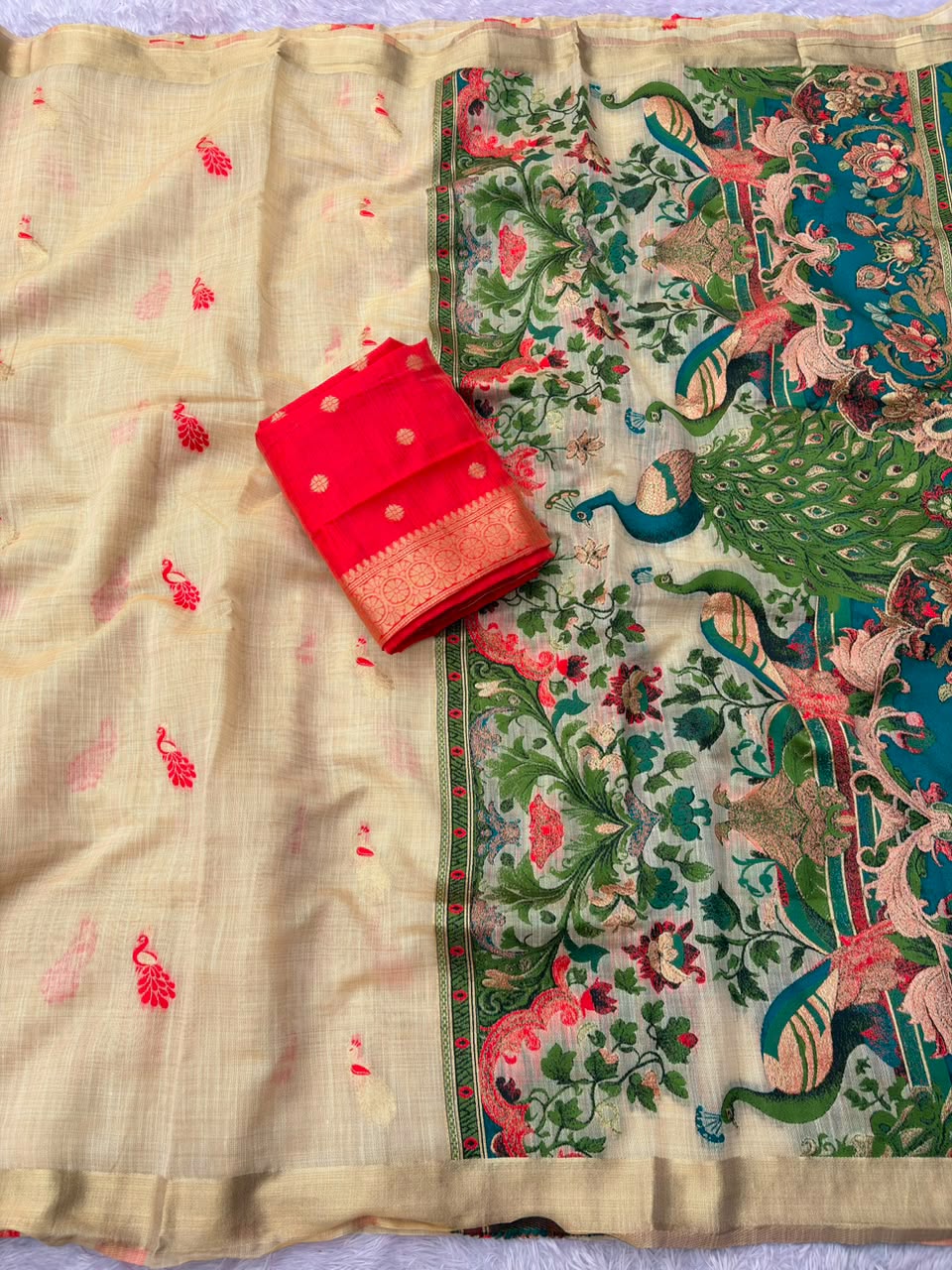 Pure Jamdani Silk Saree Anupama