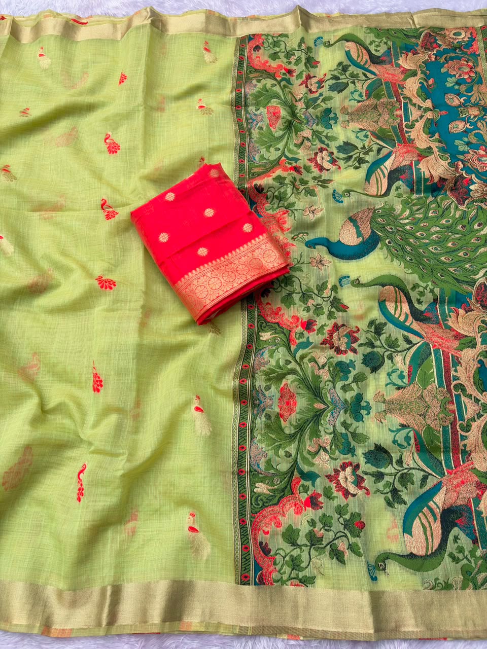 Pure Jamdani Silk Saree Anupama