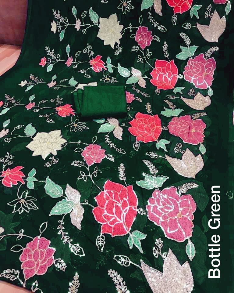 Space Silk Saree Beatswork