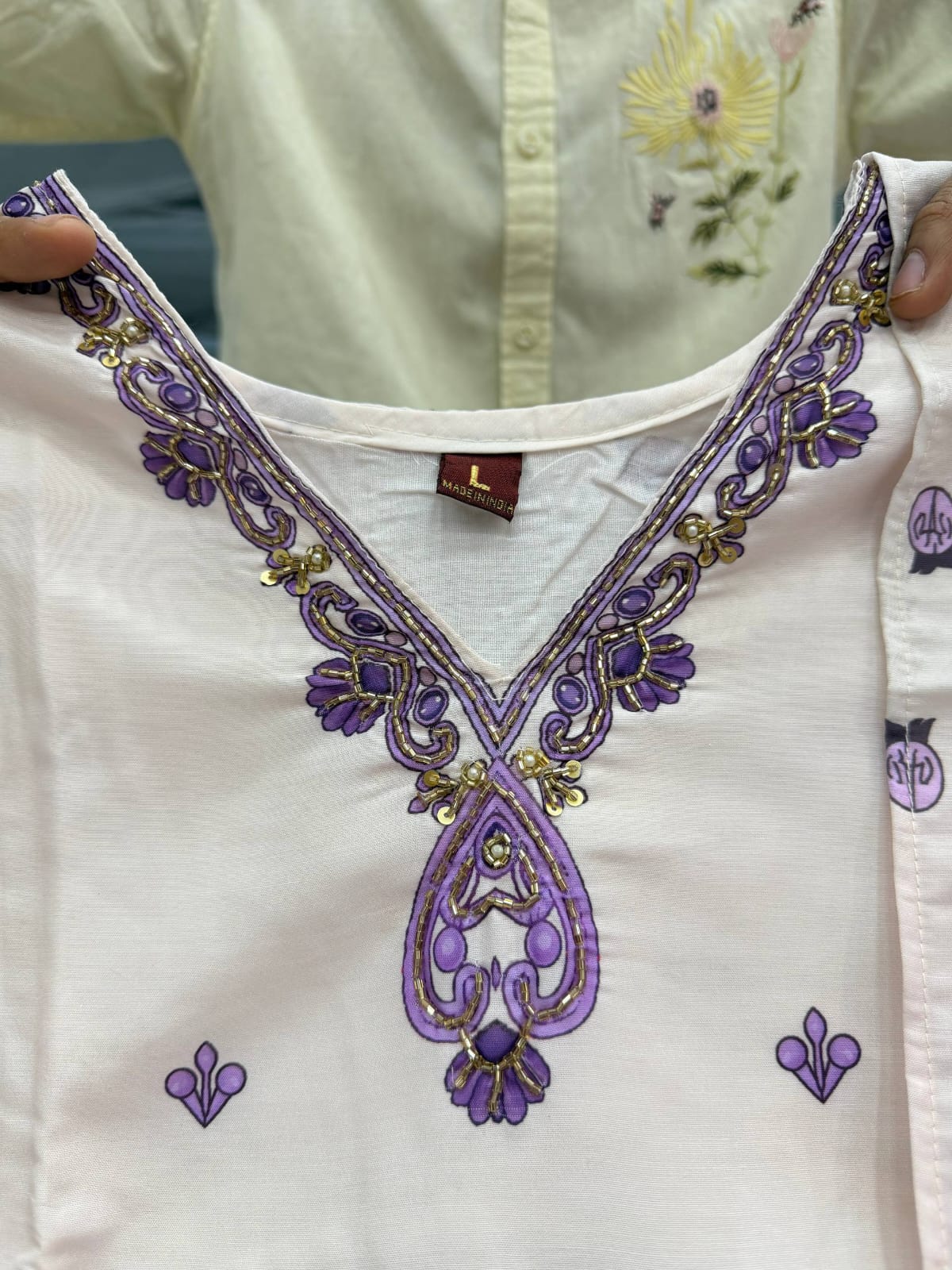 Designer Embroidered Top, Salwaar & Dupatta
