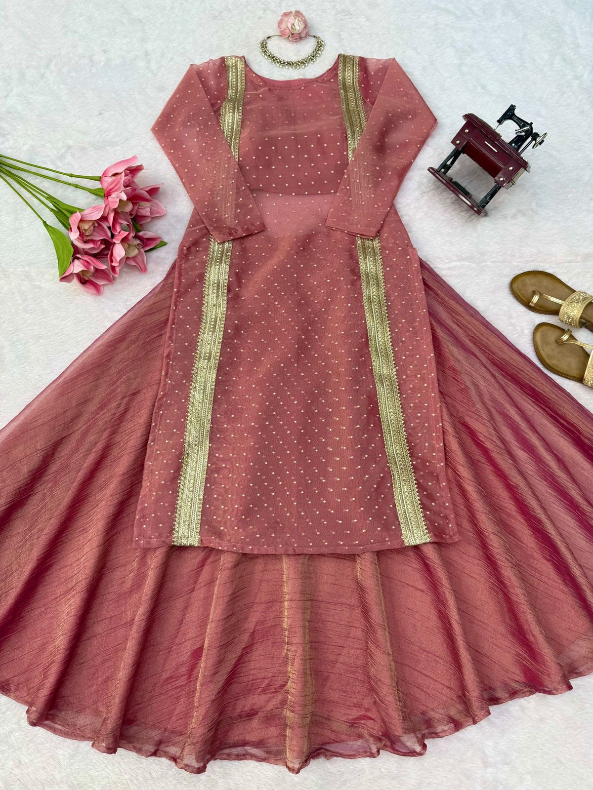 Rayon Satin 3-Piece Set
