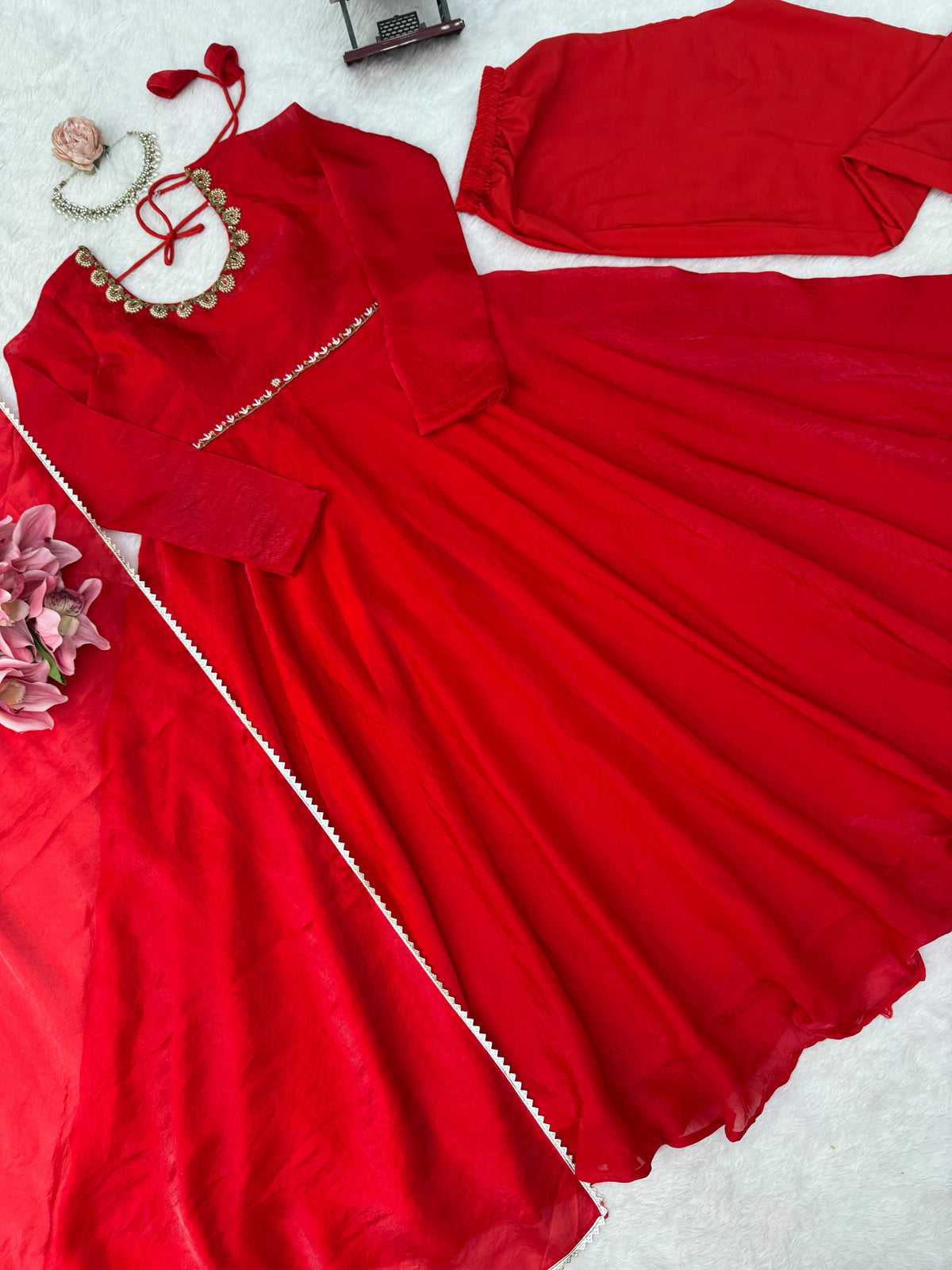 Designer Anarkali Set – Elegant Ethnic Wear