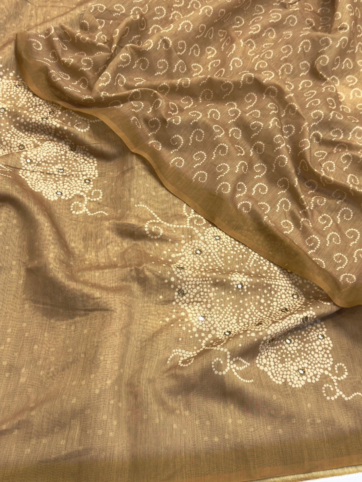 Pure malai cotton saree with floral prints concept