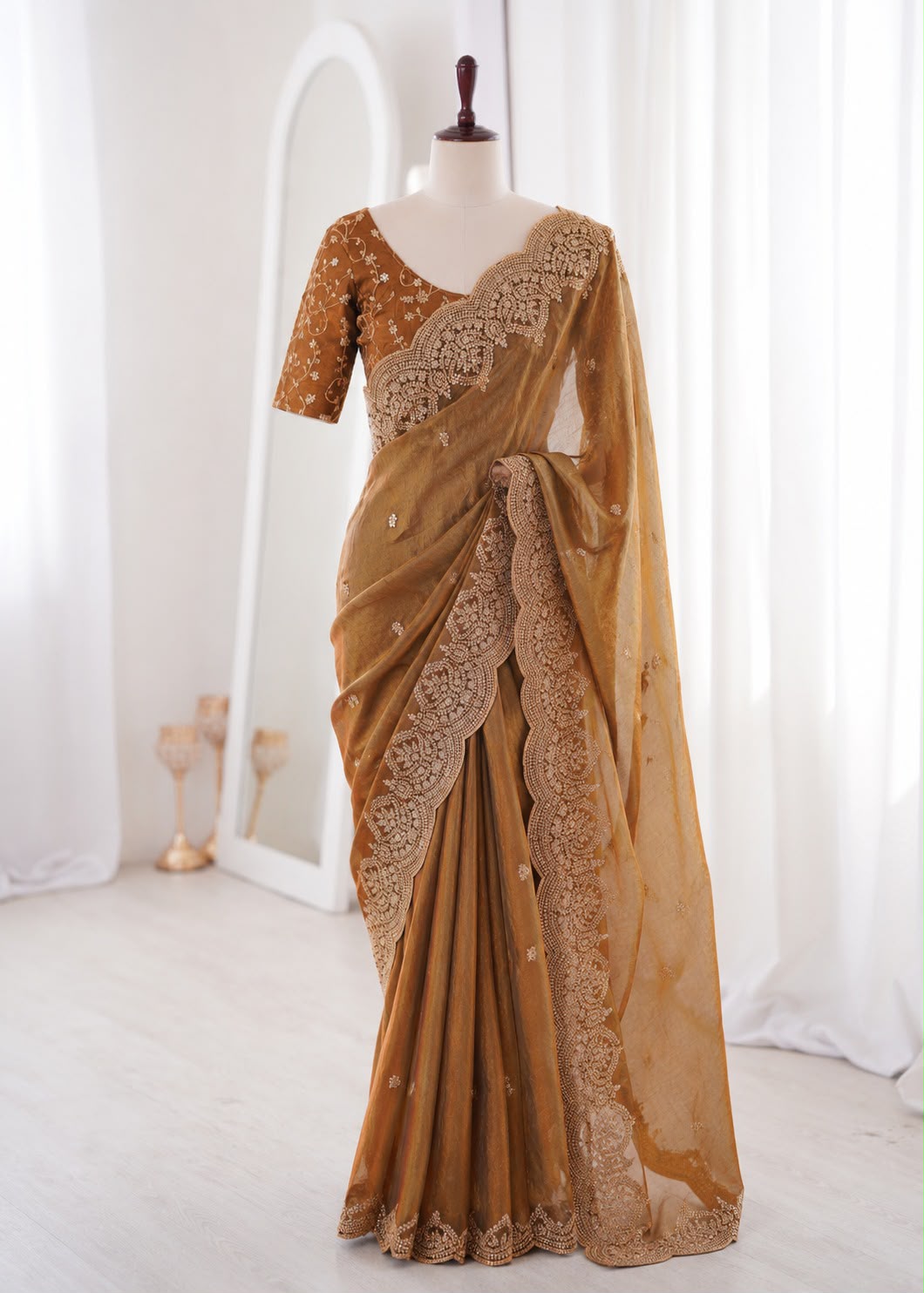 Designer Sequence & Embroidery Work Saree Collection