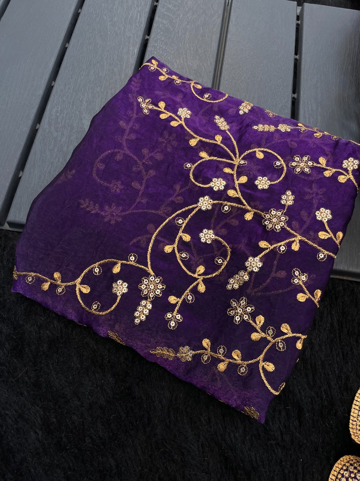 Designer Sequence & Embroidery Work Saree Collection